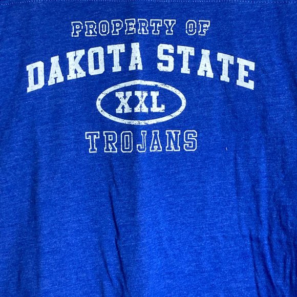 DAKOTA STATE UNIVERSITY TROJANS DSU Madison SD Youth Girl's L T-Shirt Shirt NWT - Picture 4 of 5